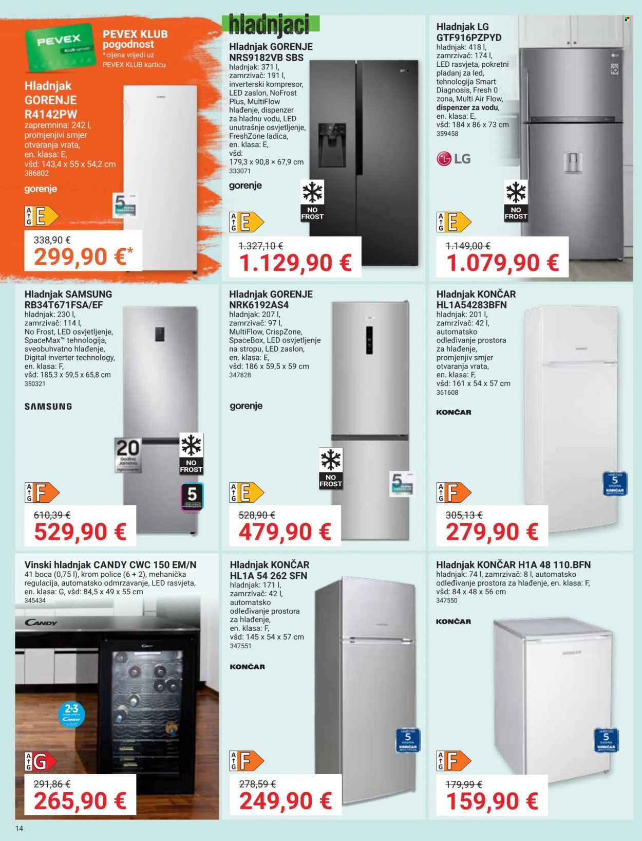 Pevex katalog - 29.02.2024. - 26.03.2024. Stranica 14