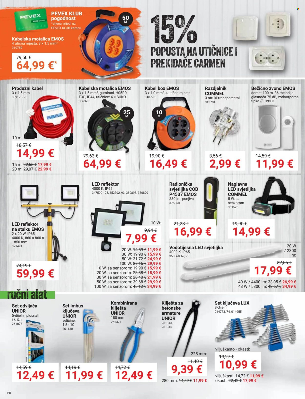 Pevex katalog - 29.02.2024. - 26.03.2024. Stranica 20