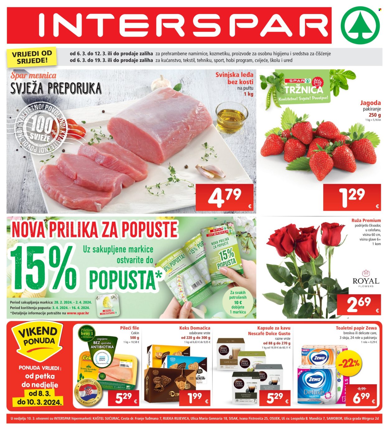 INTERSPAR katalog - 06.03.2024. - 12.03.2024. Stranica 1
