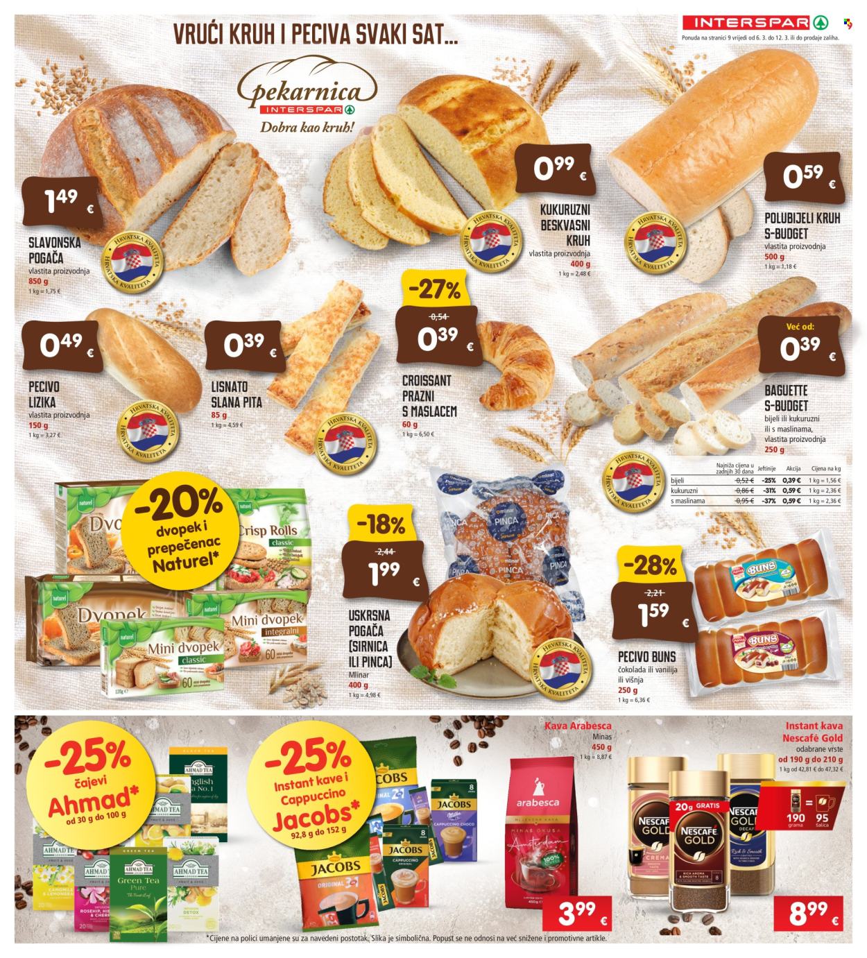 INTERSPAR katalog - 06.03.2024. - 12.03.2024. Stranica 9
