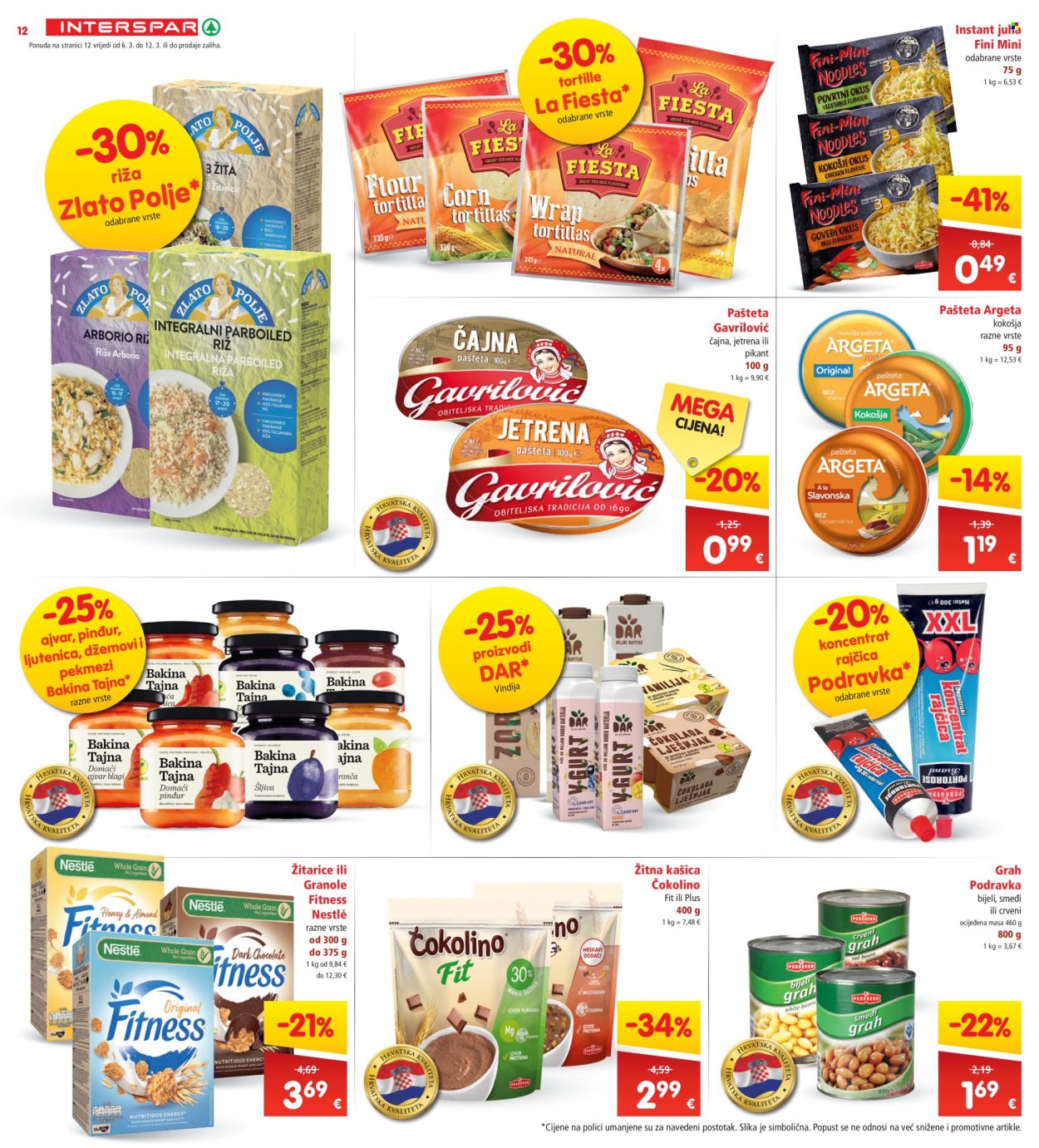 INTERSPAR katalog - 06.03.2024. - 12.03.2024. Stranica 12