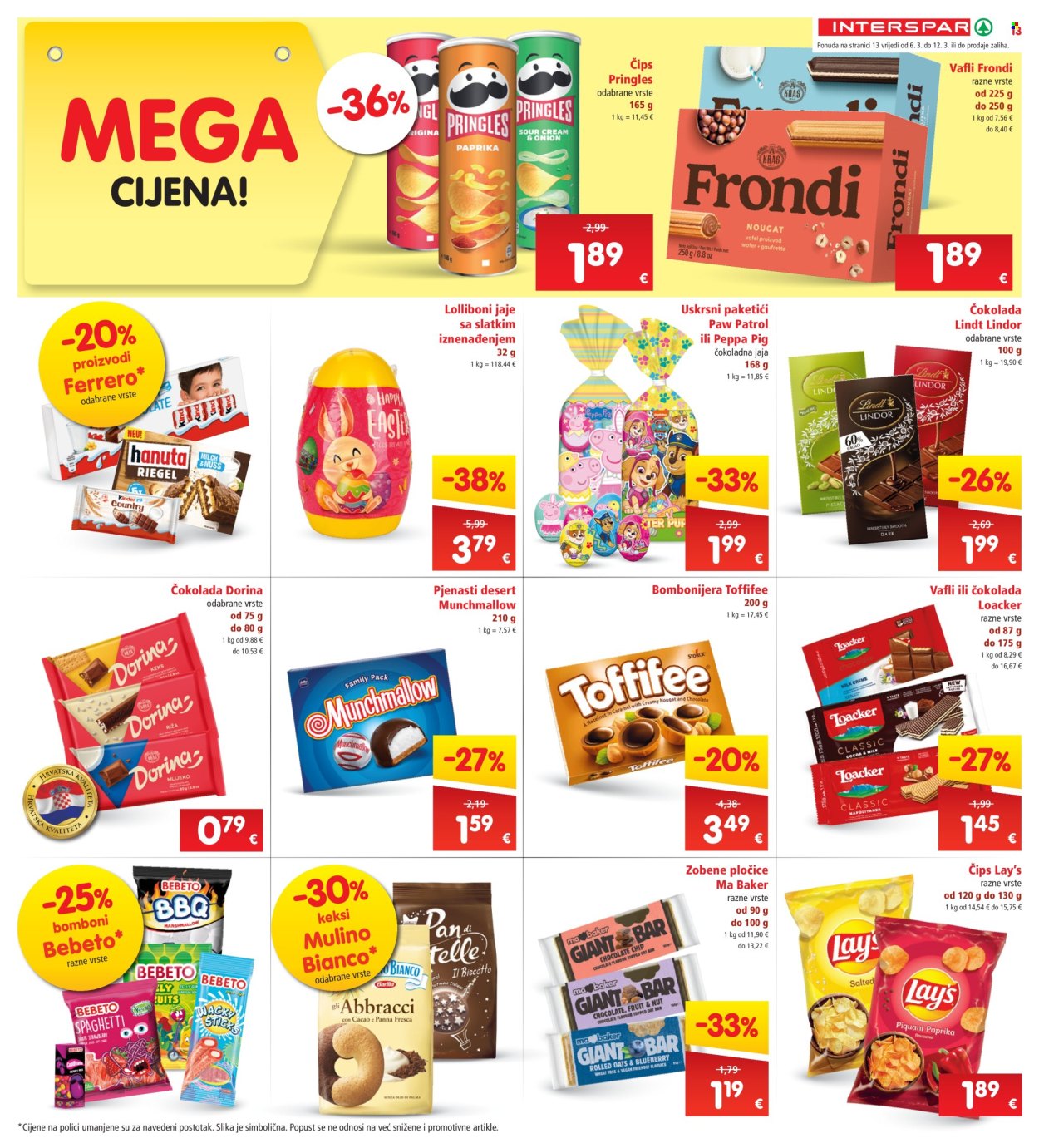 INTERSPAR katalog - 06.03.2024. - 12.03.2024. Stranica 13