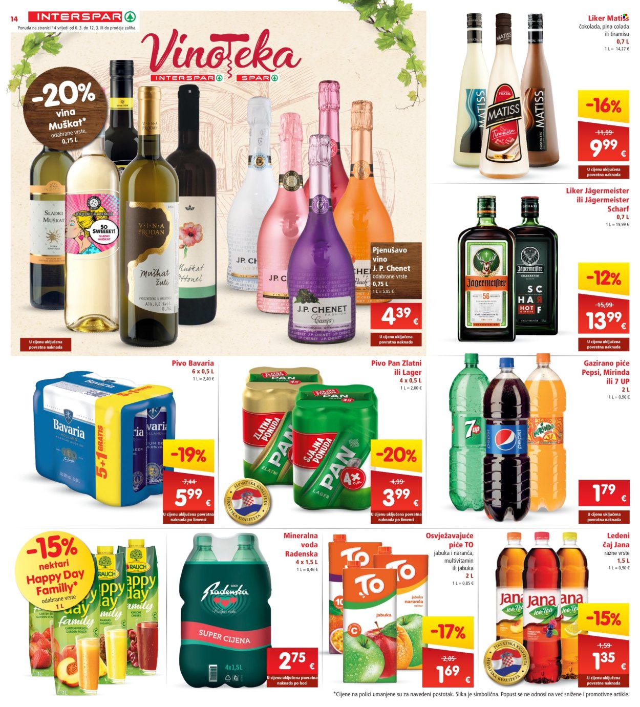 INTERSPAR katalog - 06.03.2024. - 12.03.2024. Stranica 14