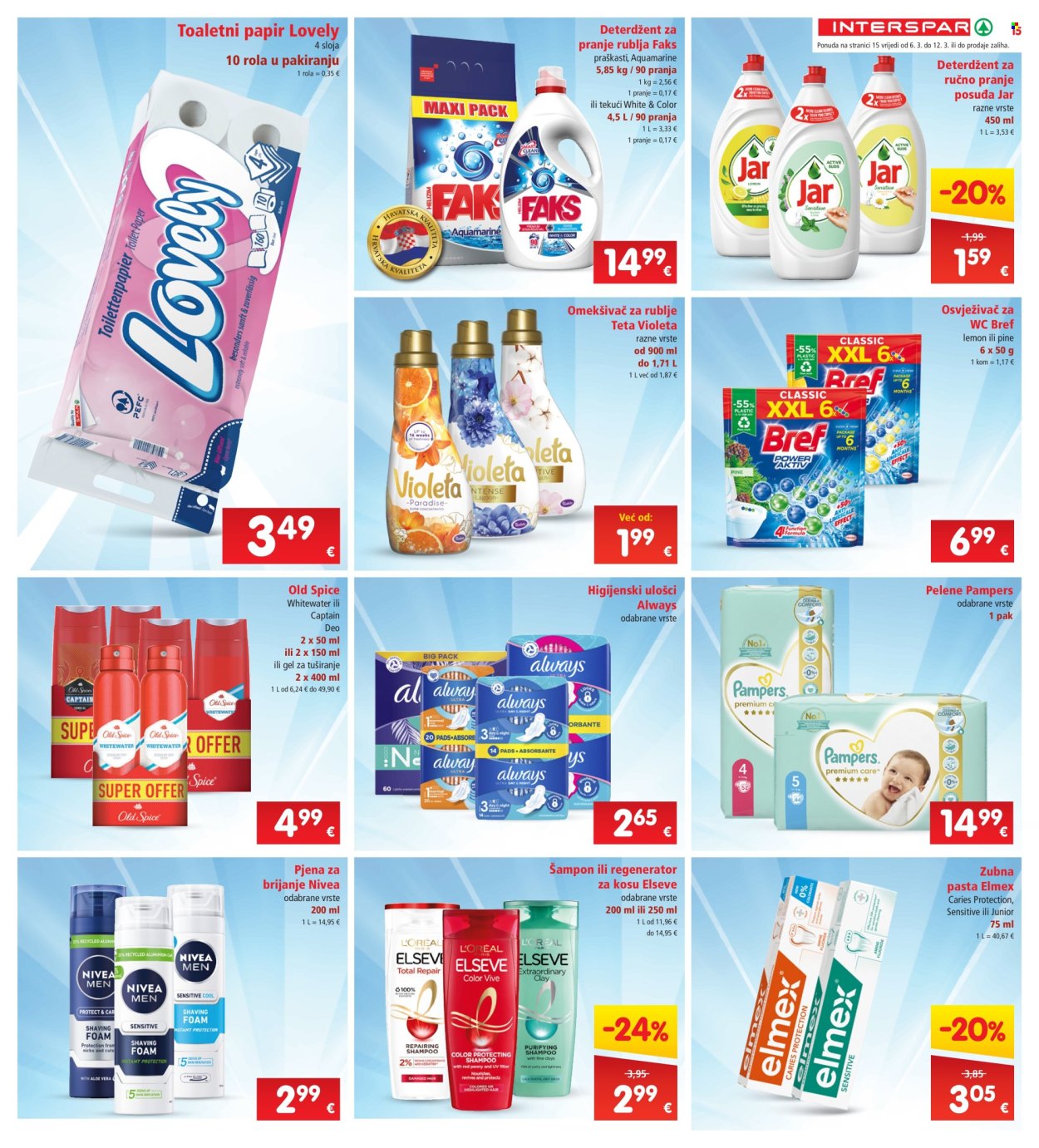 INTERSPAR katalog - 06.03.2024. - 12.03.2024. Stranica 15