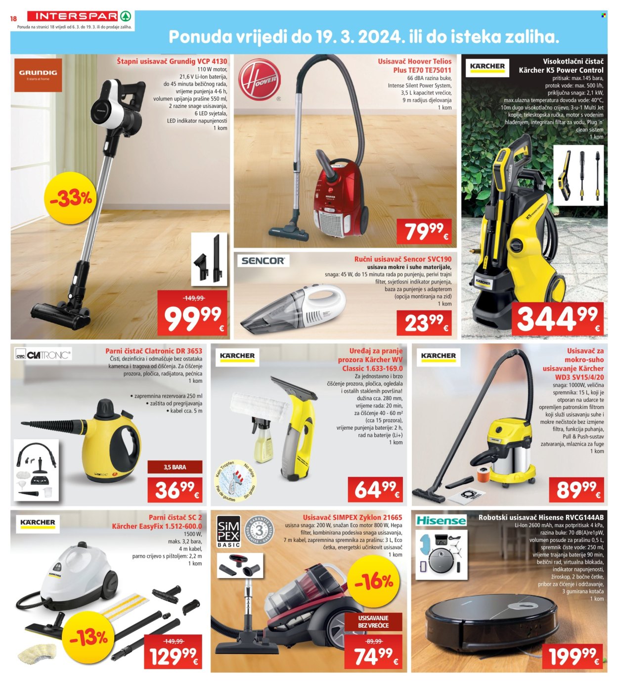 INTERSPAR katalog - 06.03.2024. - 12.03.2024. Stranica 18