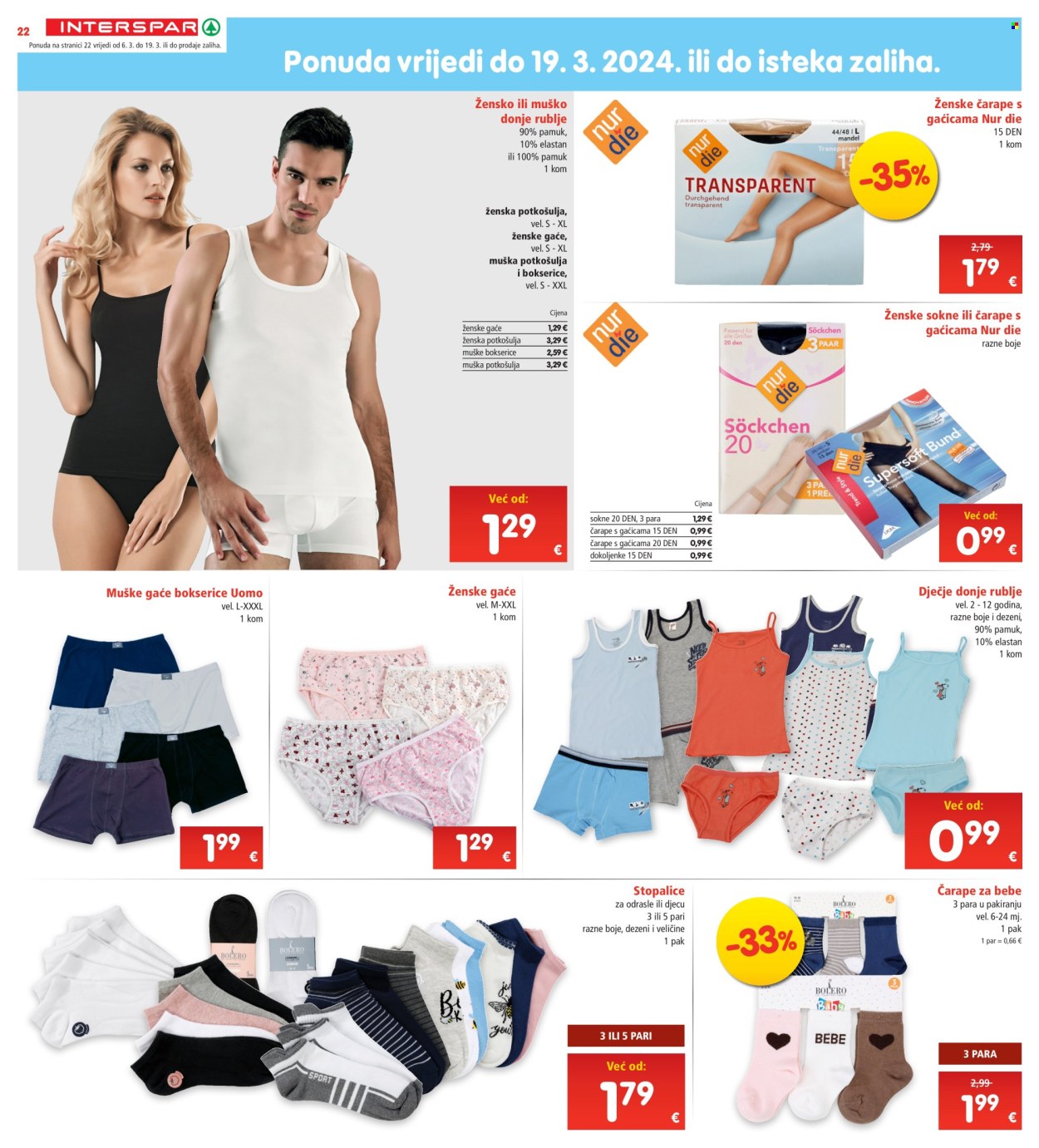 INTERSPAR katalog - 06.03.2024. - 12.03.2024. Stranica 22
