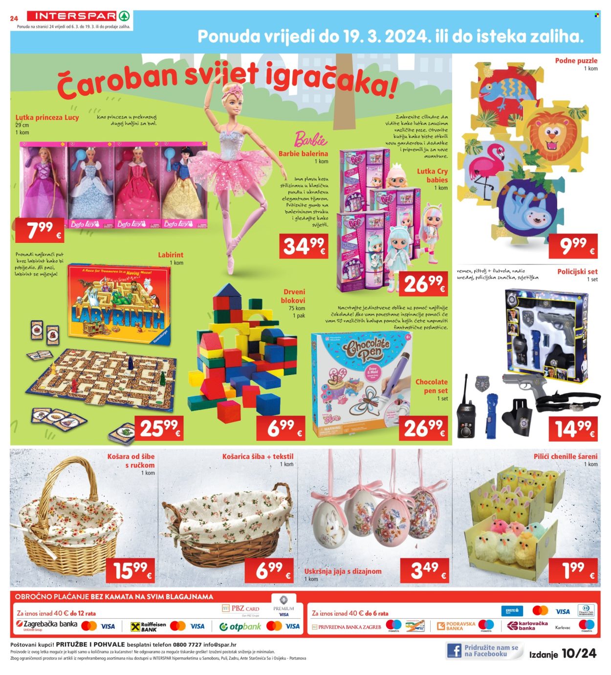 INTERSPAR katalog - 06.03.2024. - 12.03.2024. Stranica 24