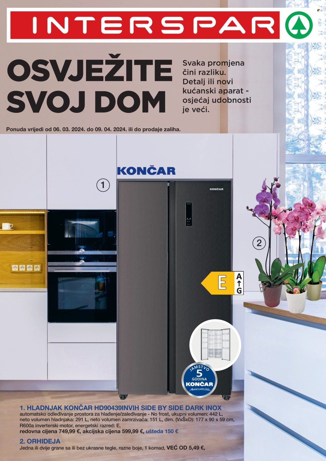 INTERSPAR katalog - 06.03.2024. - 09.04.2024. Stranica 1