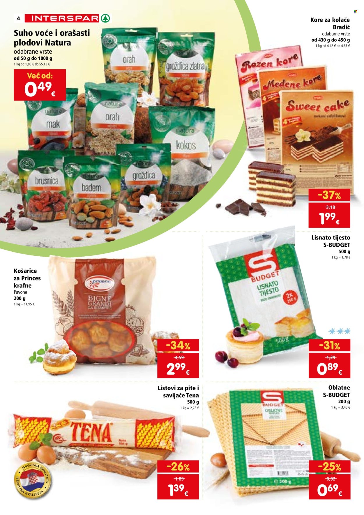 INTERSPAR katalog - 06.03.2024. - 30.03.2024. Stranica 4