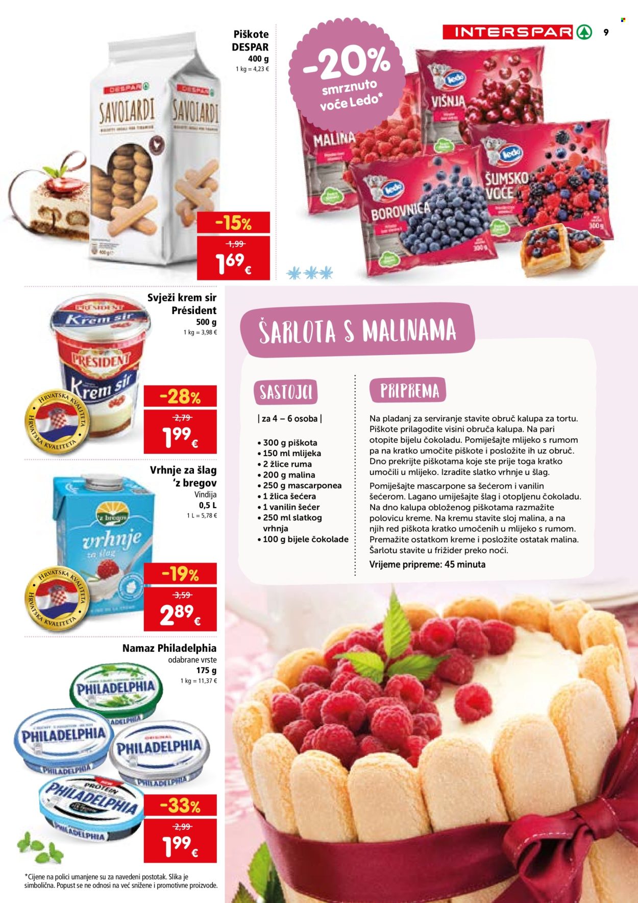 INTERSPAR katalog - 06.03.2024. - 30.03.2024. Stranica 9