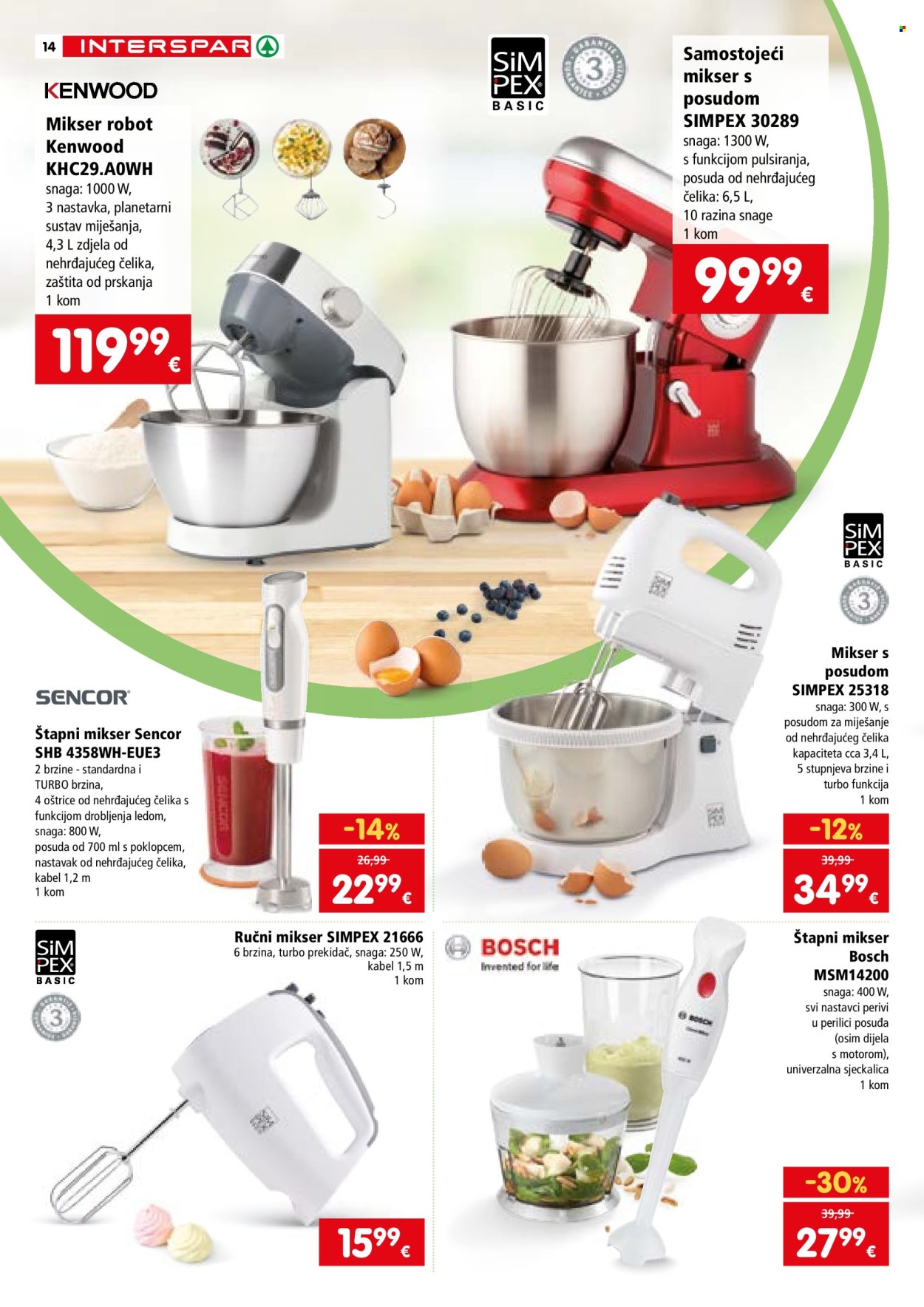 INTERSPAR katalog - 06.03.2024. - 30.03.2024. Stranica 14