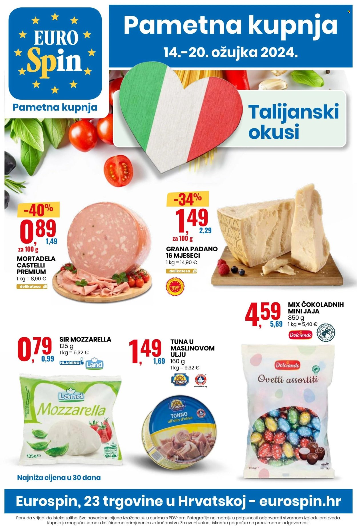 Eurospin katalog - 14.03.2024. - 20.03.2024. Stranica 1