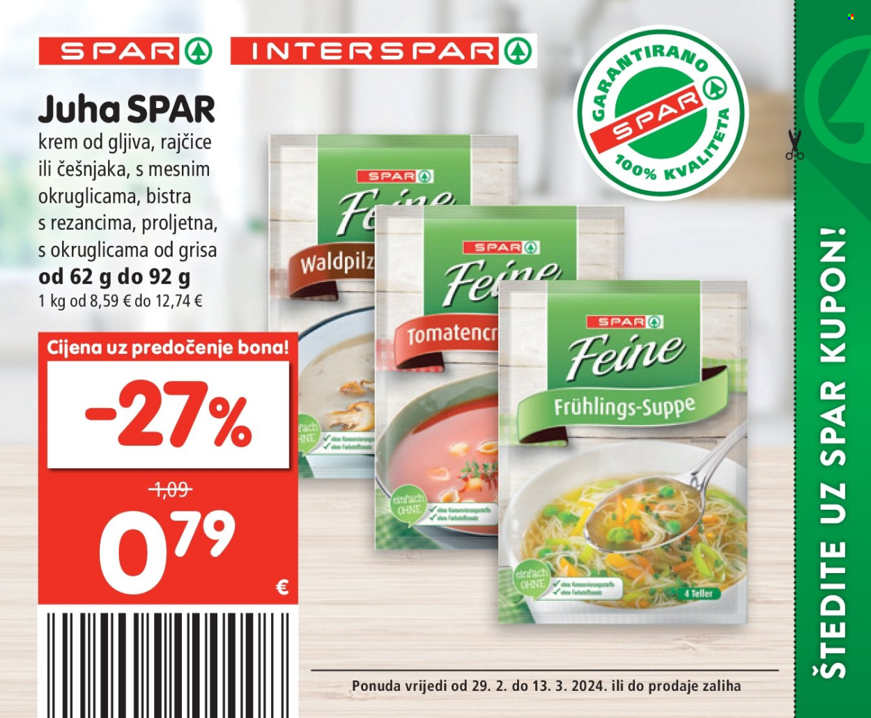 SPAR katalog - 29.02.2024. - 13.03.2024. Stranica 30