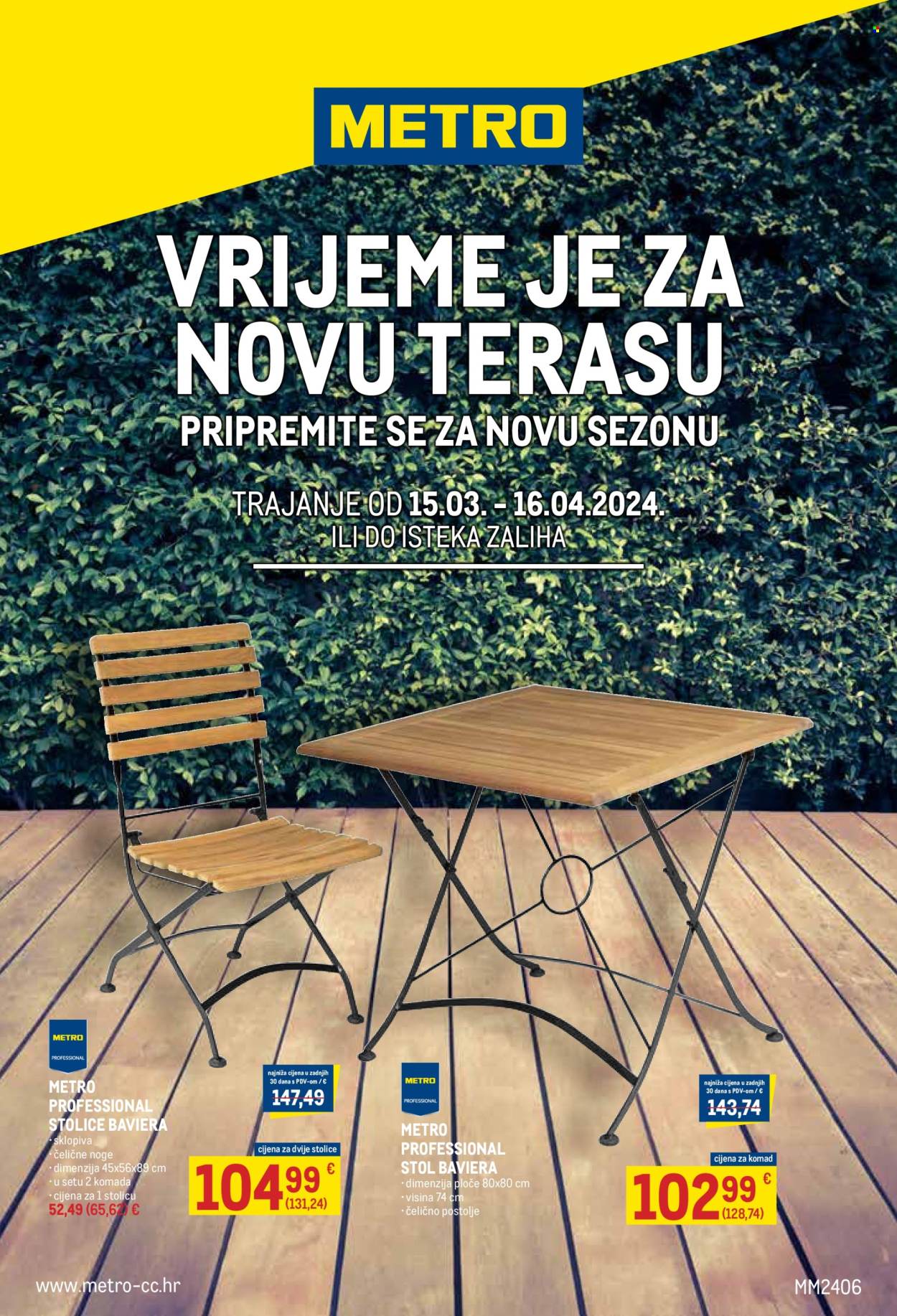 Metro katalog - 15.03.2024. - 16.04.2024. Stranica 1