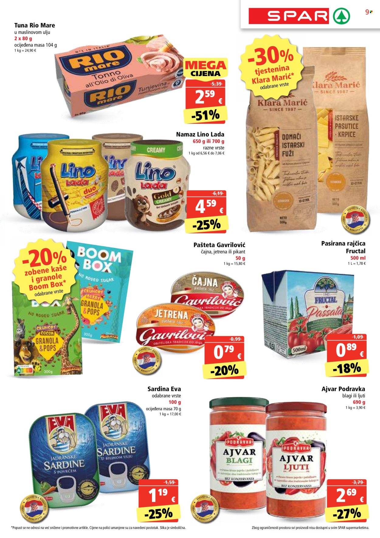 SPAR katalog - 13.03.2024. - 19.03.2024. Stranica 9