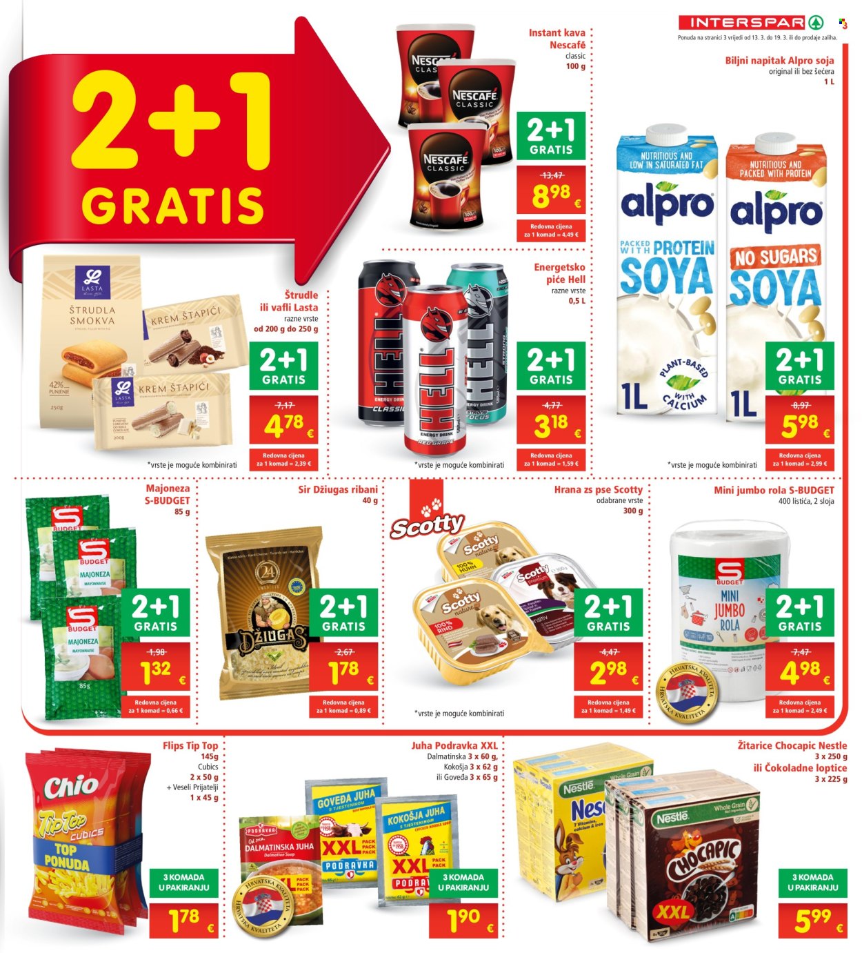 INTERSPAR katalog - 13.03.2024. - 19.03.2024. Stranica 3