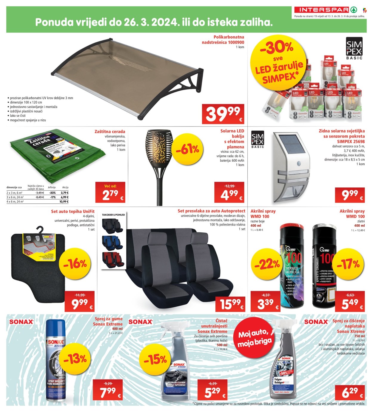 INTERSPAR katalog - 13.03.2024. - 19.03.2024. Stranica 19