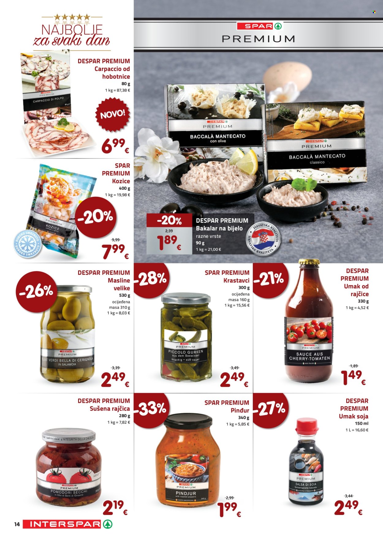 INTERSPAR katalog - 14.03.2024. - 30.03.2024. Stranica 14