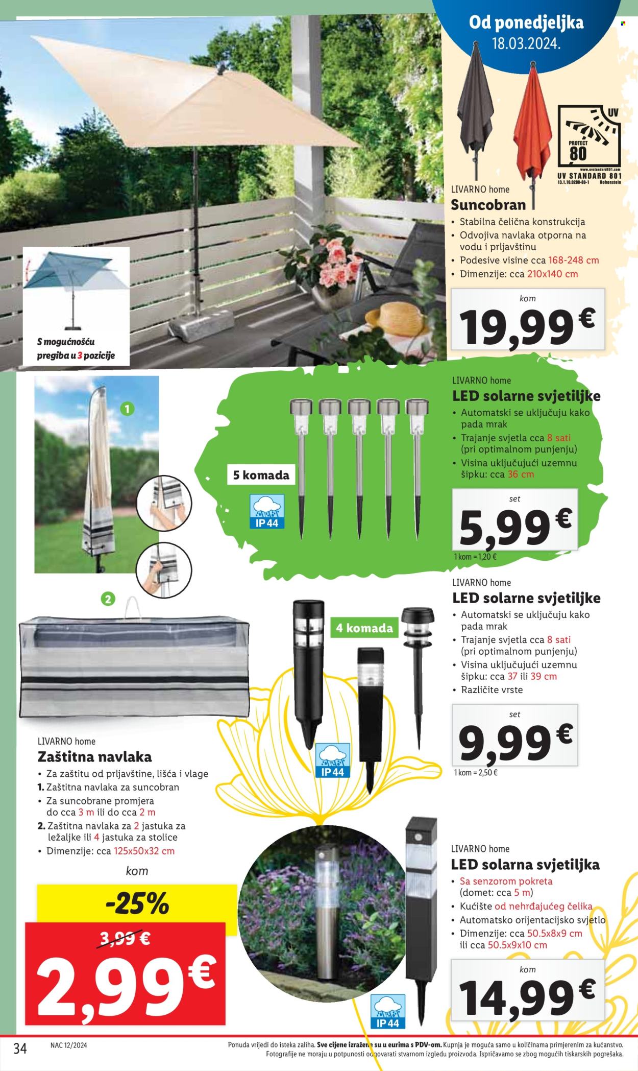Lidl katalog - 18.03.2024. - 24.03.2024. Stranica 34