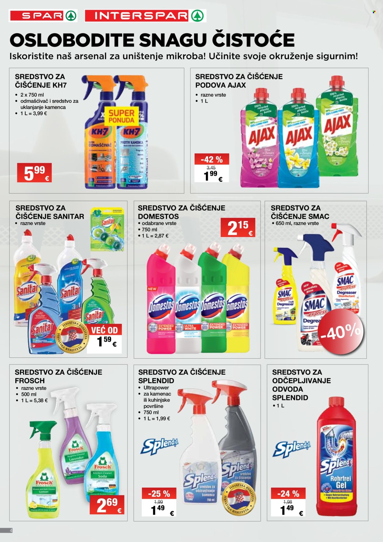 INTERSPAR katalog - 14.03.2024. - 03.04.2024. Stranica 4