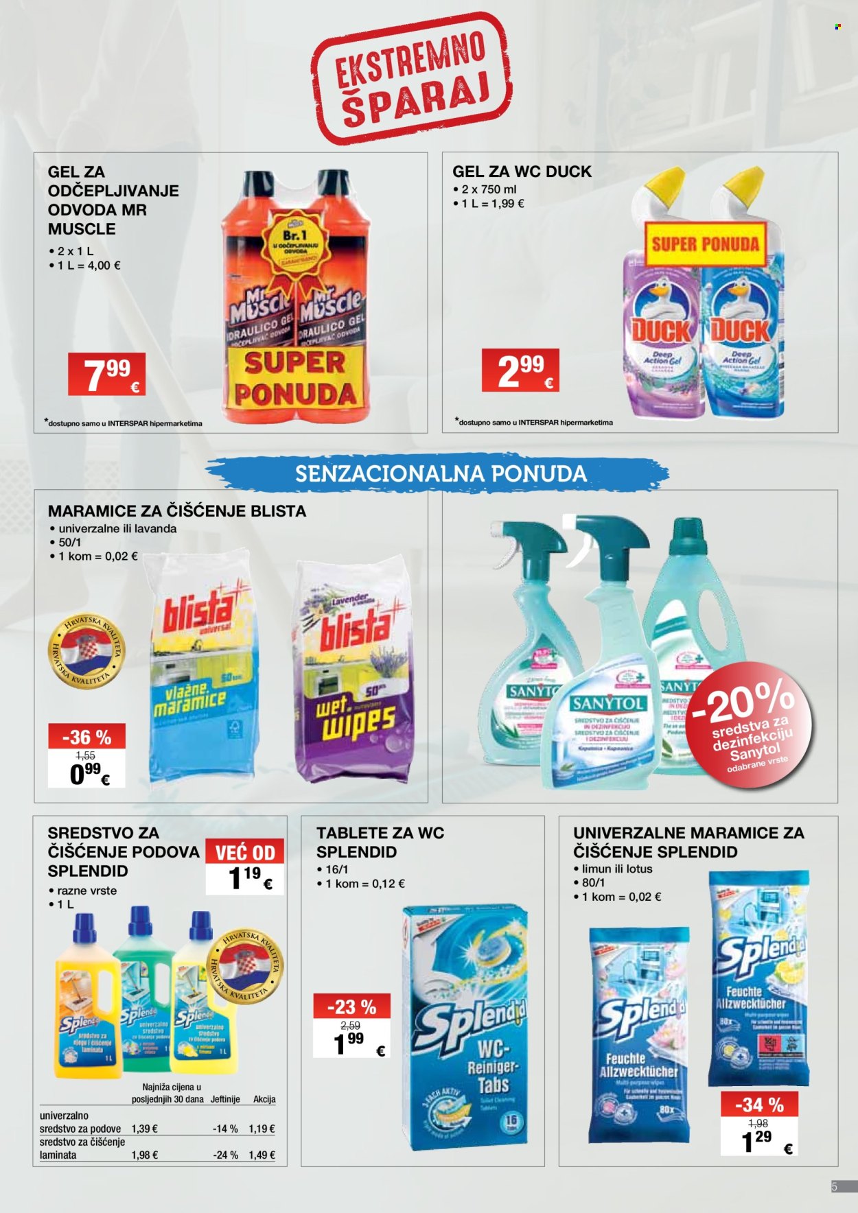 INTERSPAR katalog - 14.03.2024. - 03.04.2024. Stranica 5
