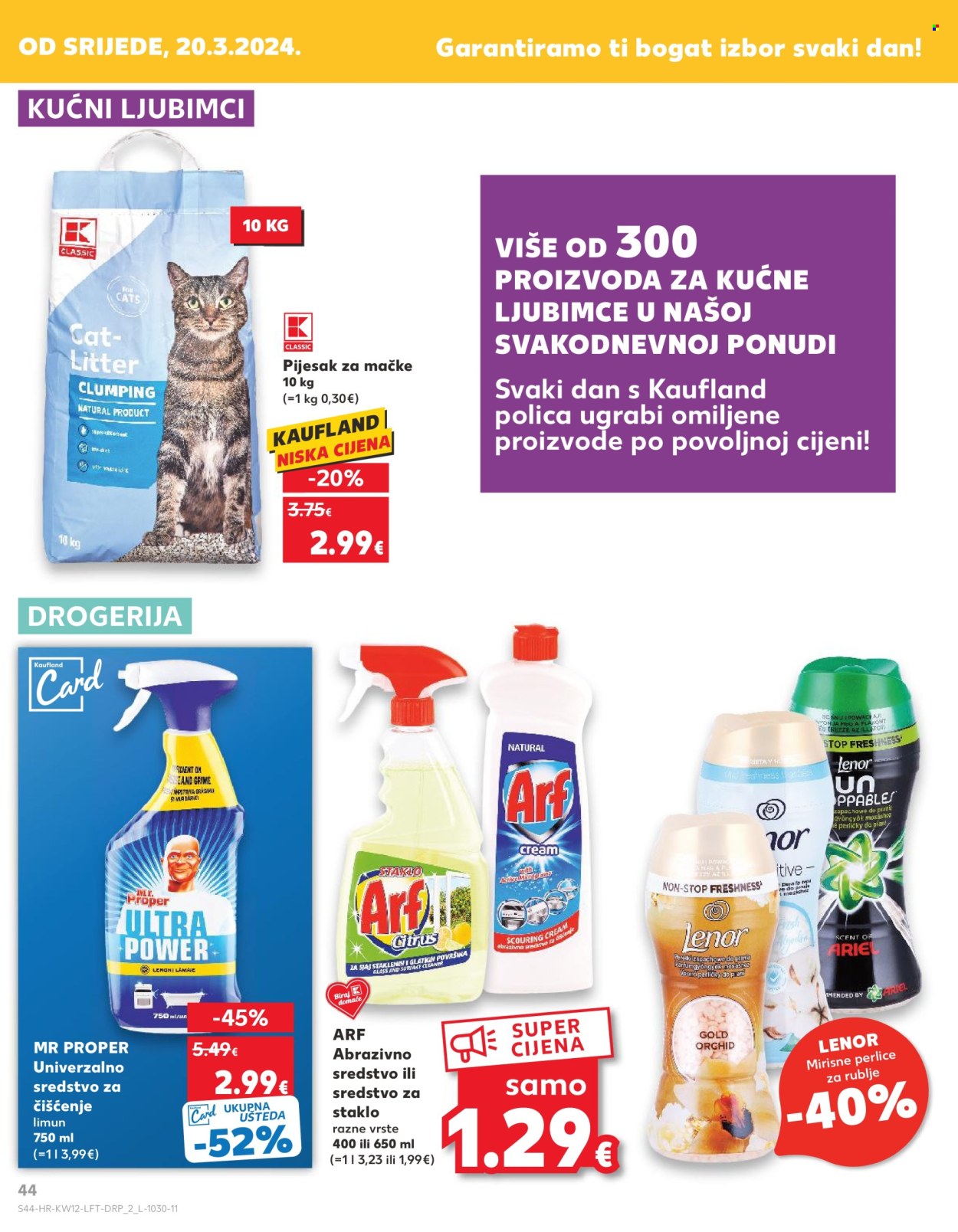 Kaufland katalog - 20.03.2024. - 26.03.2024. Stranica 44