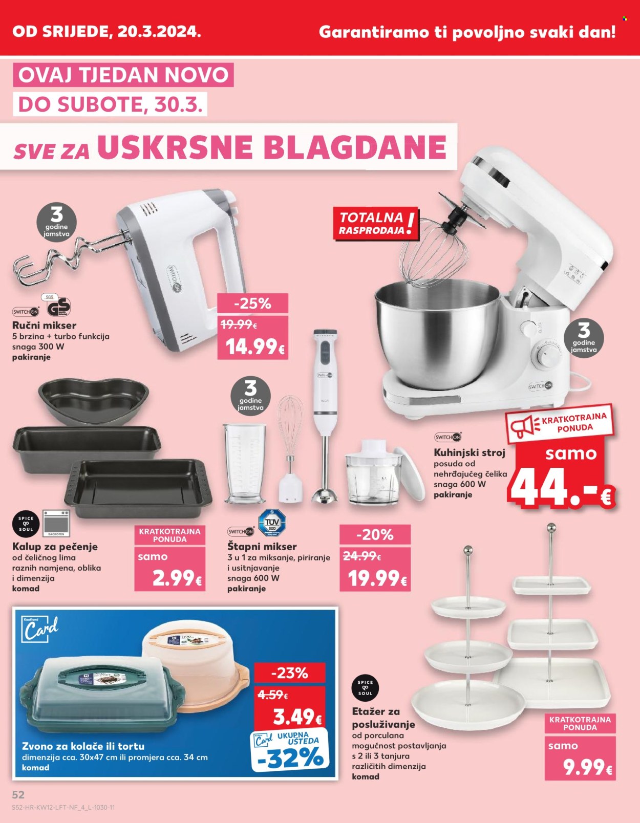 Kaufland katalog - 20.03.2024. - 26.03.2024. Stranica 52