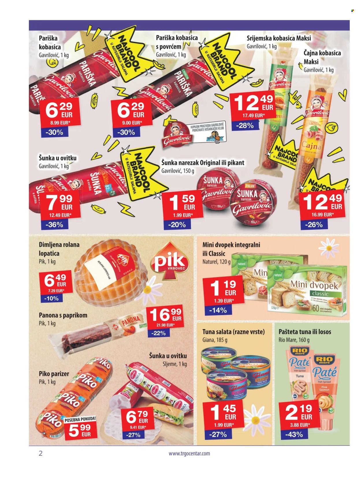 Trgocentar katalog - 18.03.2024. - 31.03.2024. Stranica 2