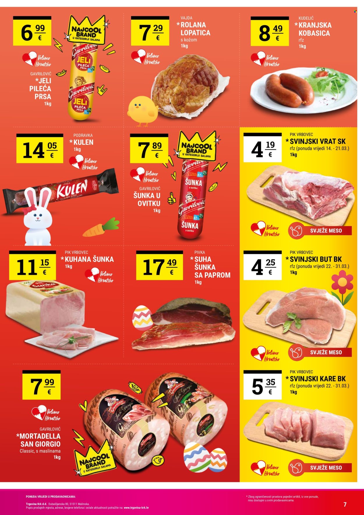 Trgovina KRK katalog - 14.03.2024. - 31.03.2024. Stranica 7