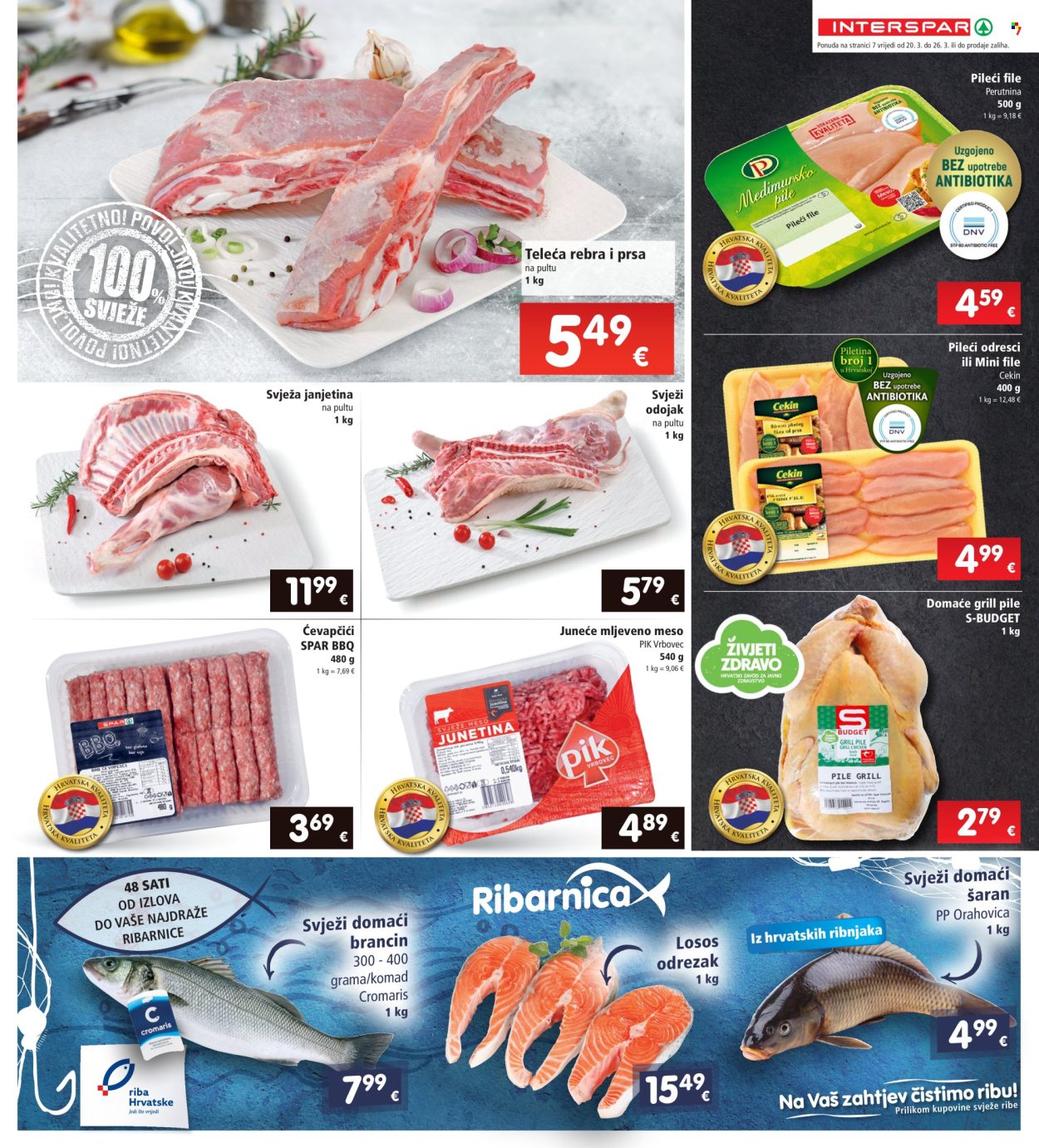 INTERSPAR katalog - 20.03.2024. - 26.03.2024. Stranica 7