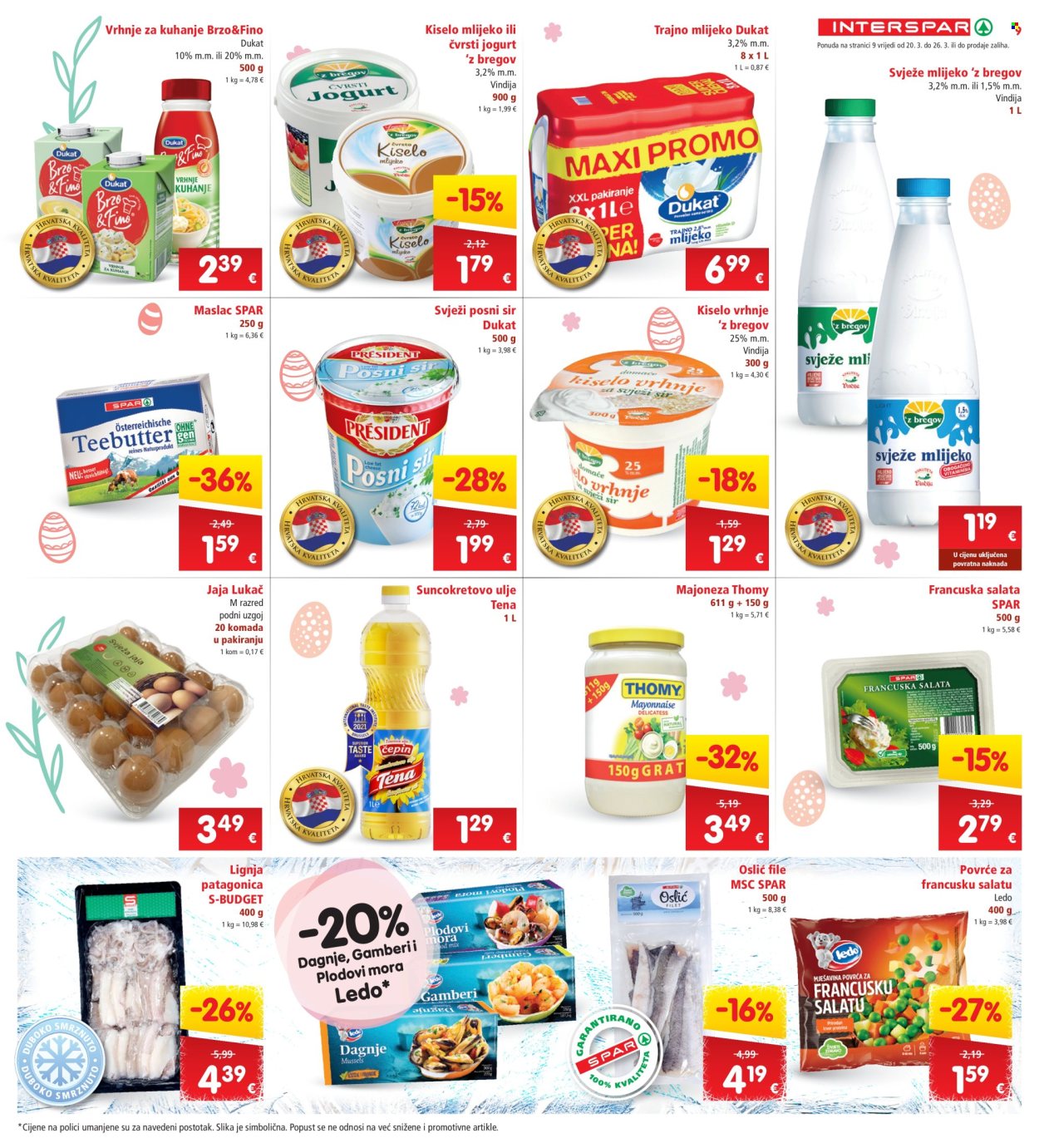 INTERSPAR katalog - 20.03.2024. - 26.03.2024. Stranica 9