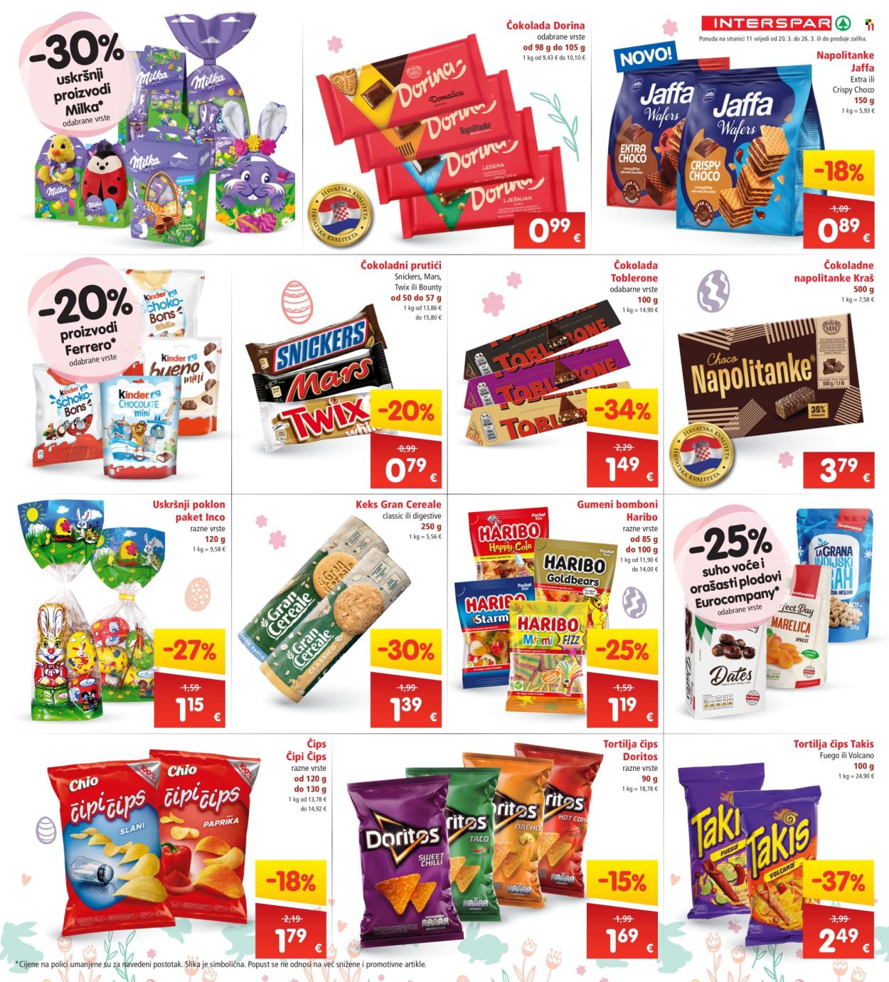 INTERSPAR katalog - 20.03.2024. - 26.03.2024. Stranica 11