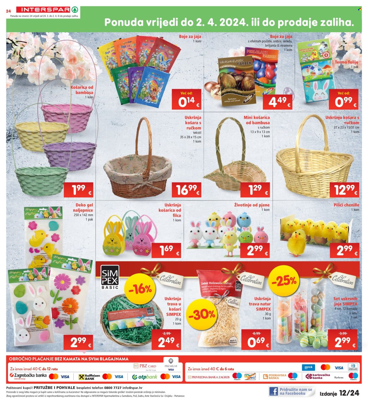INTERSPAR katalog - 20.03.2024. - 26.03.2024. Stranica 24