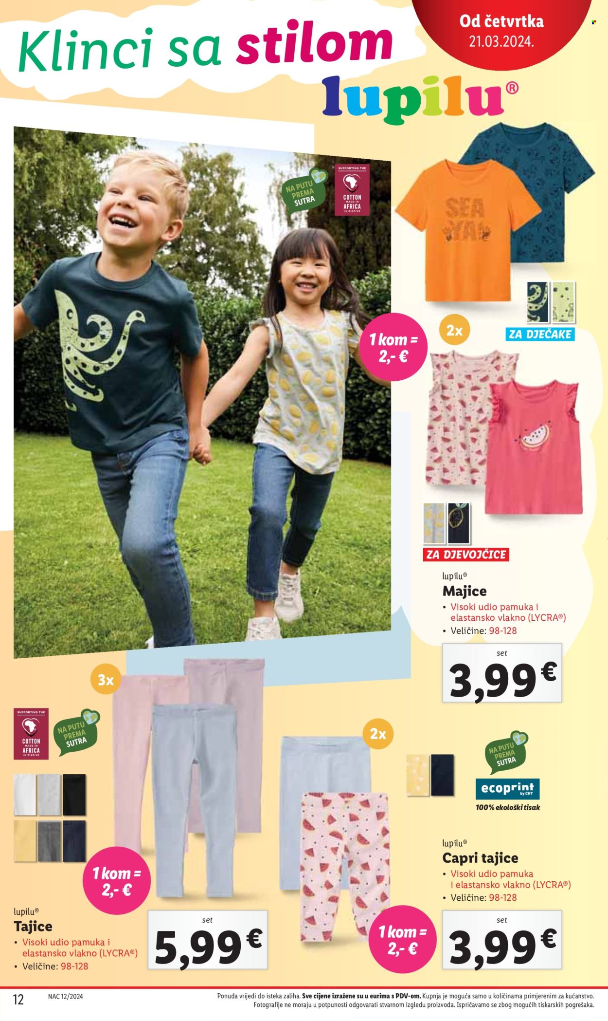 Lidl katalog - 21.03.2024. - 24.03.2024. Stranica 12