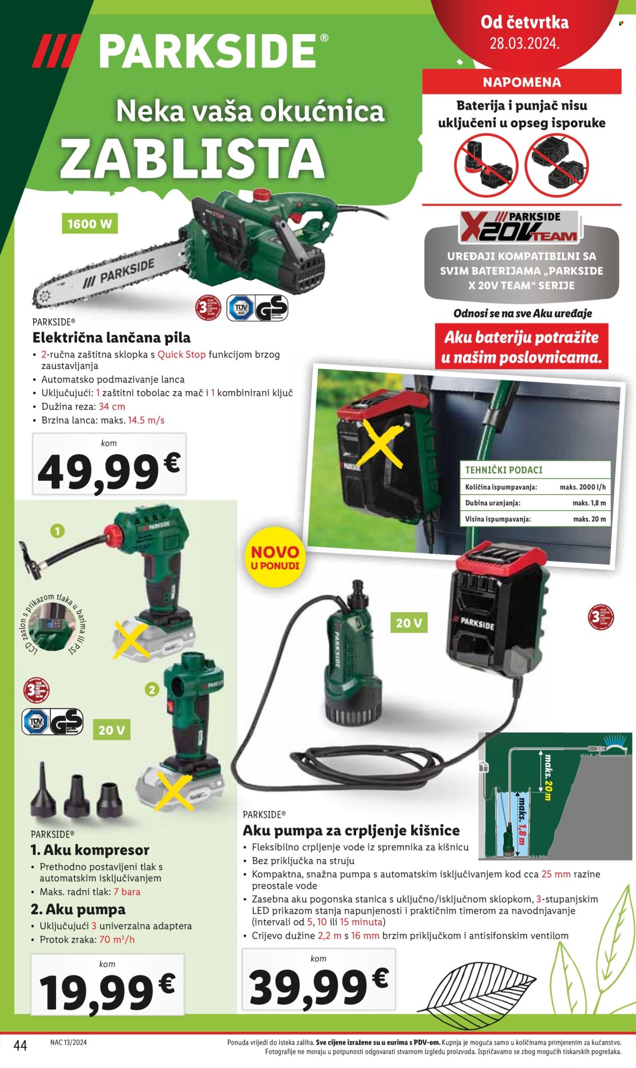 Lidl katalog - 25.03.2024. - 30.03.2024. Stranica 44