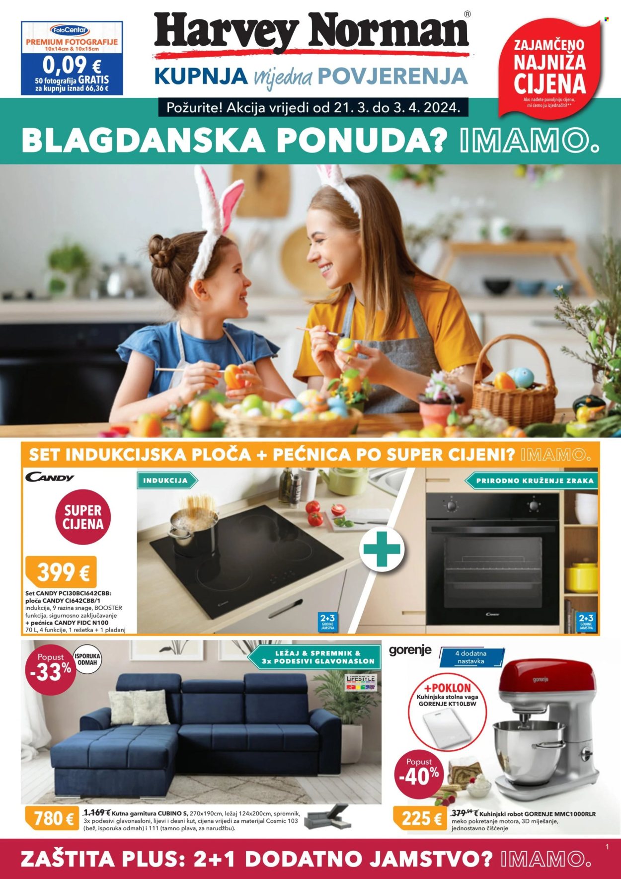 Harvey Norman katalog - 21.03.2024. - 03.04.2024. Stranica 1