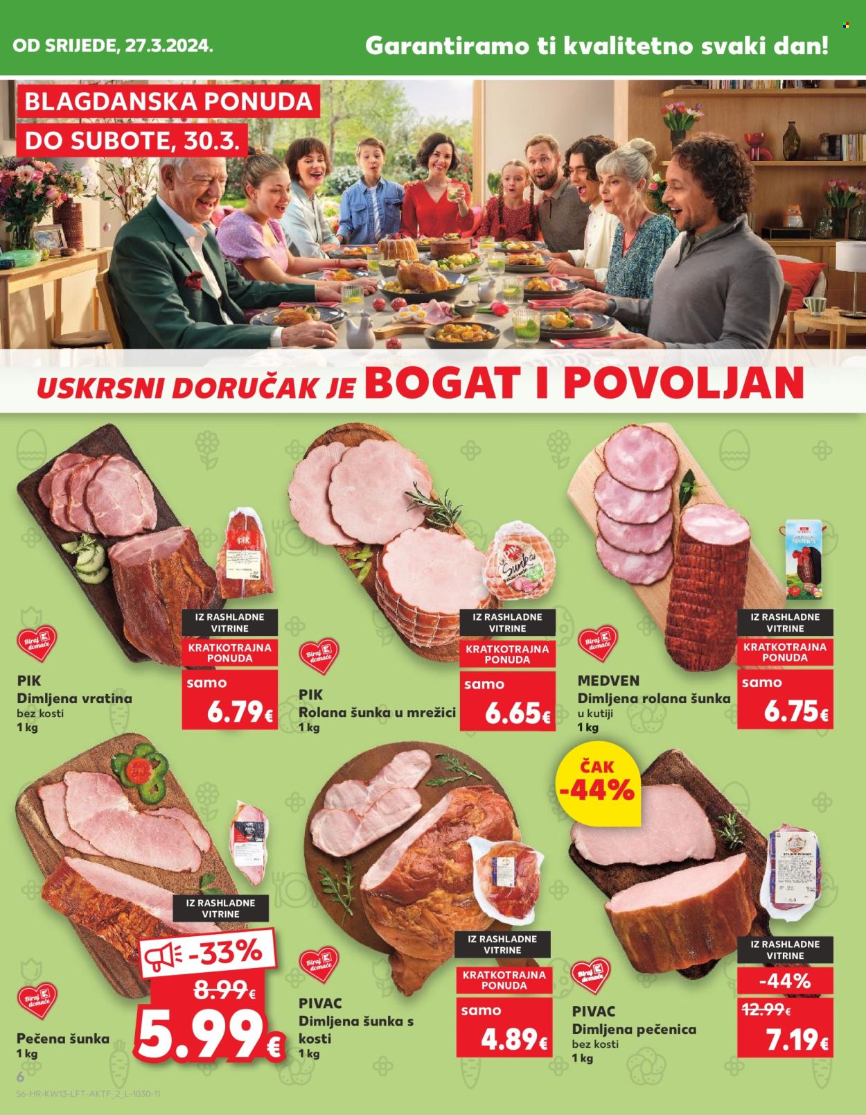 Kaufland katalog - 27.03.2024. - 02.04.2024. Stranica 6