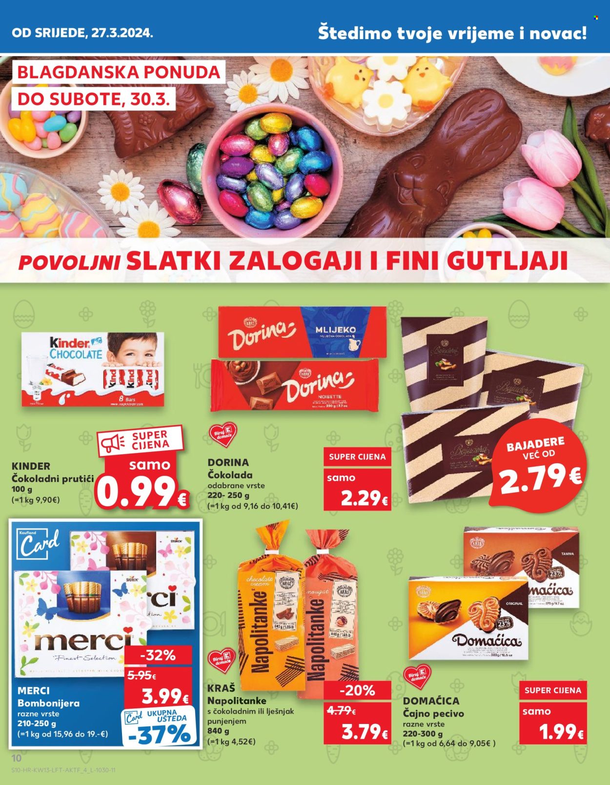 Kaufland katalog - 27.03.2024. - 02.04.2024. Stranica 10