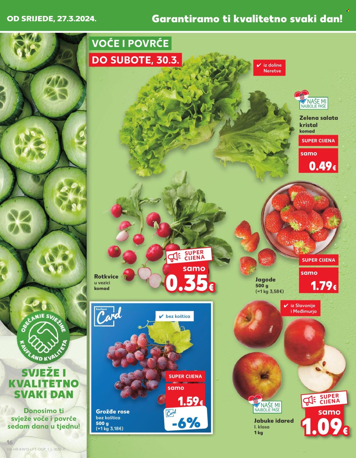 Kaufland katalog - 27.03.2024. - 02.04.2024. Stranica 16
