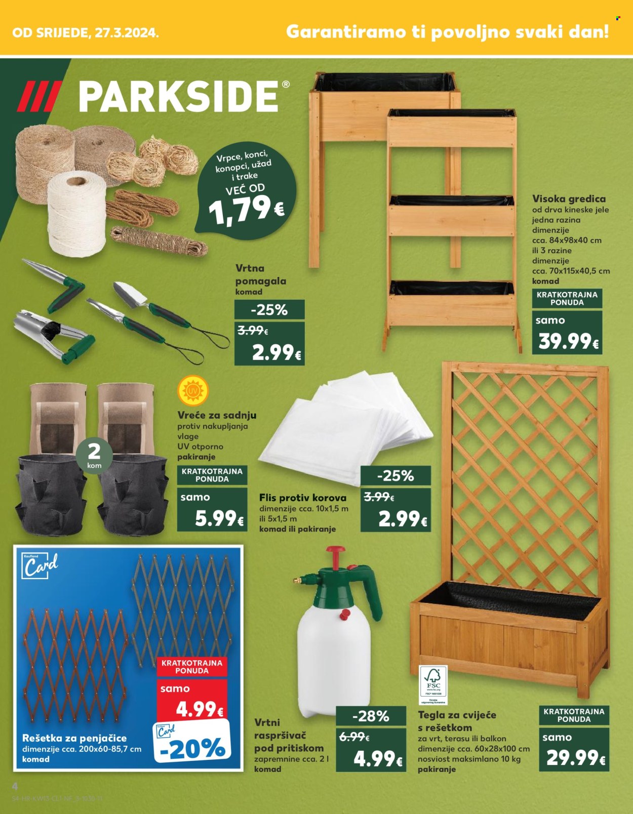 Kaufland katalog - 27.03.2024. - 02.04.2024. Stranica 4