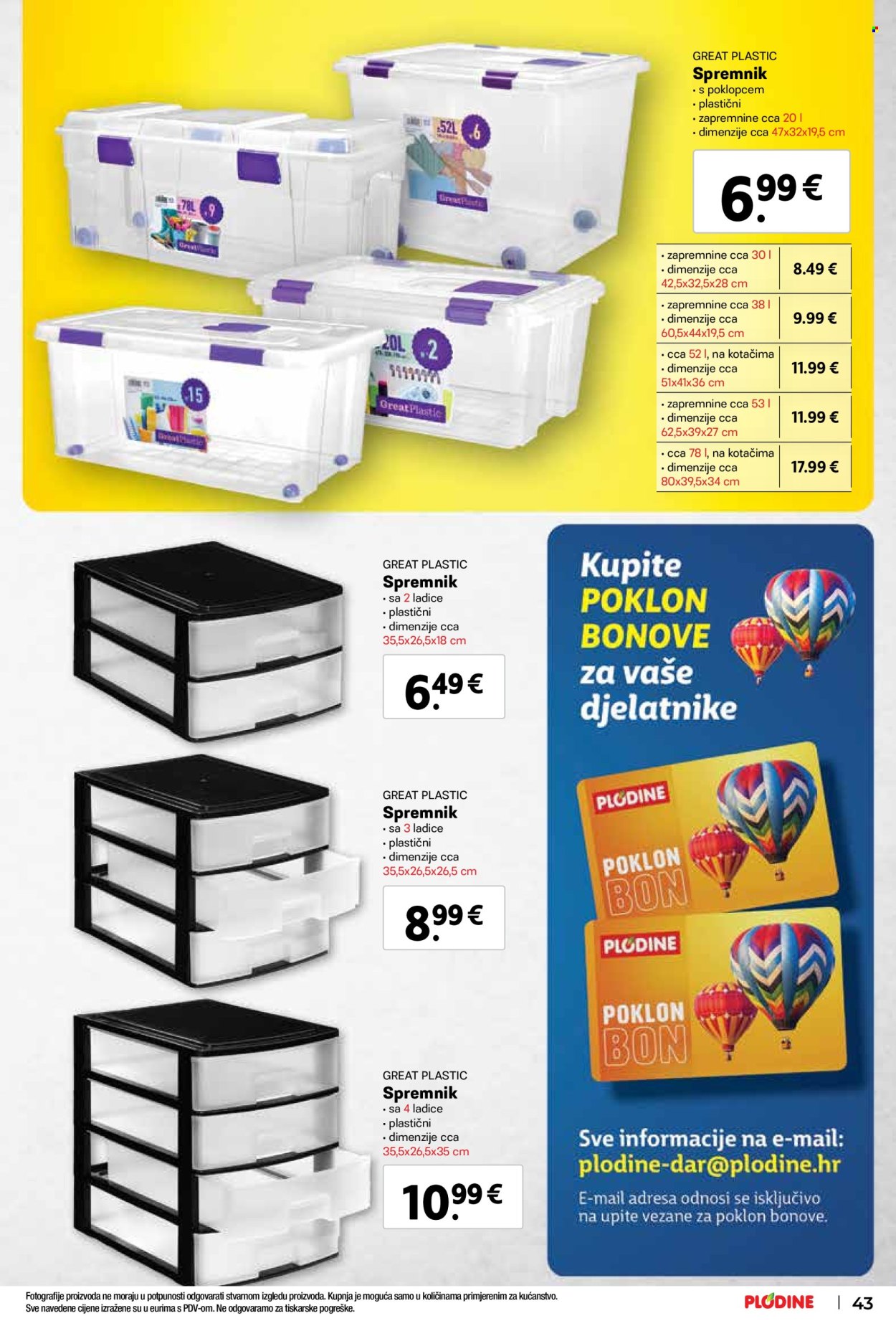 Plodine katalog - 27.03.2024. - 02.04.2024. Stranica 43