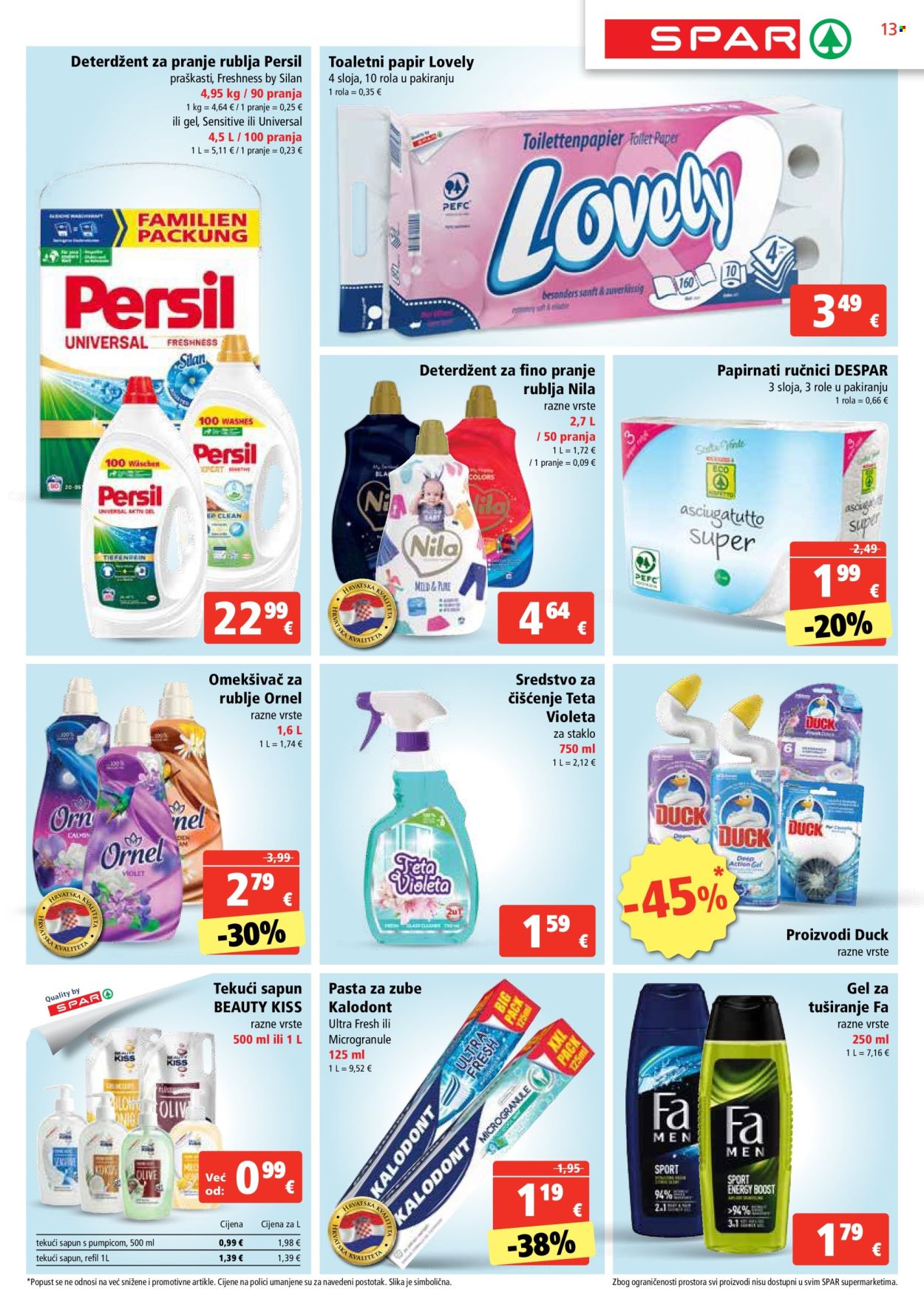 SPAR katalog - 27.03.2024. - 02.04.2024. Stranica 13