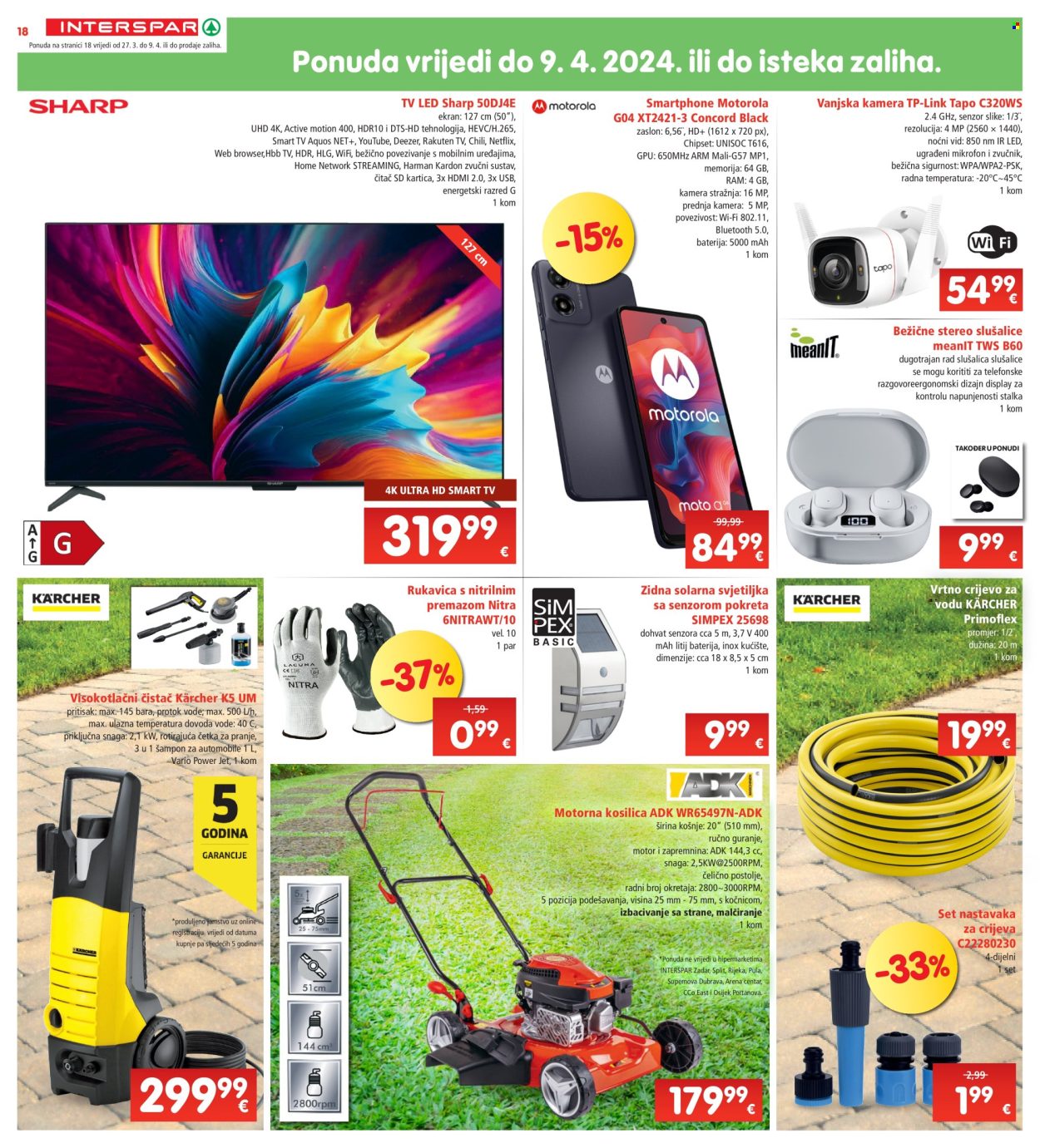 INTERSPAR katalog - 27.03.2024. - 02.04.2024. Stranica 18