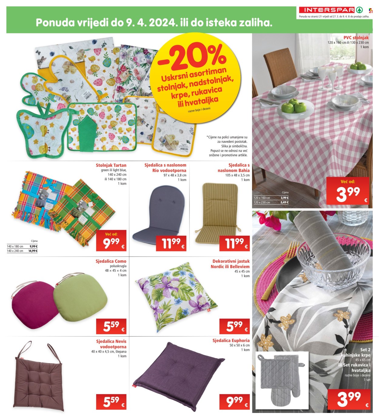 INTERSPAR katalog - 27.03.2024. - 02.04.2024. Stranica 21