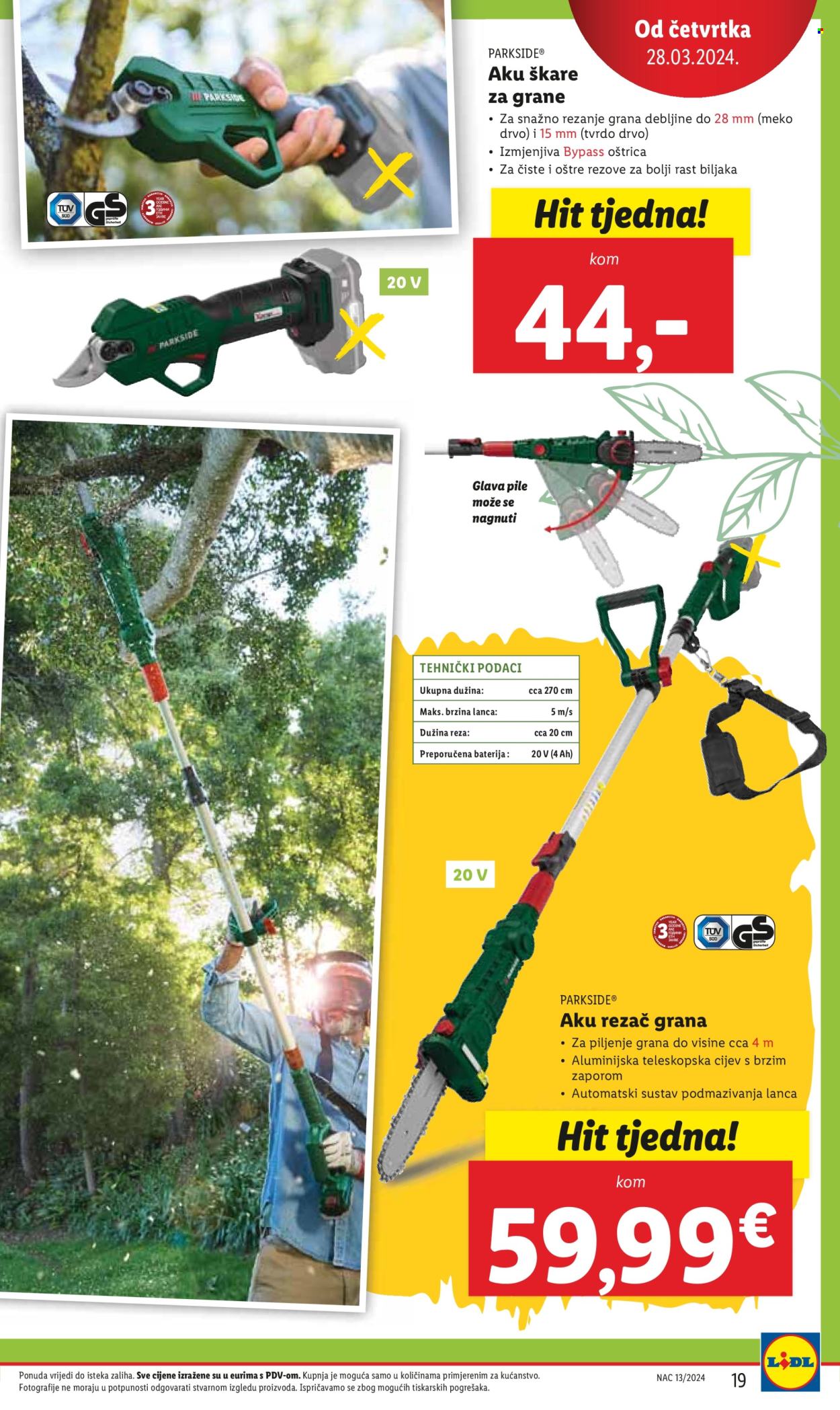 Lidl katalog - 28.03.2024. - 30.03.2024. Stranica 19