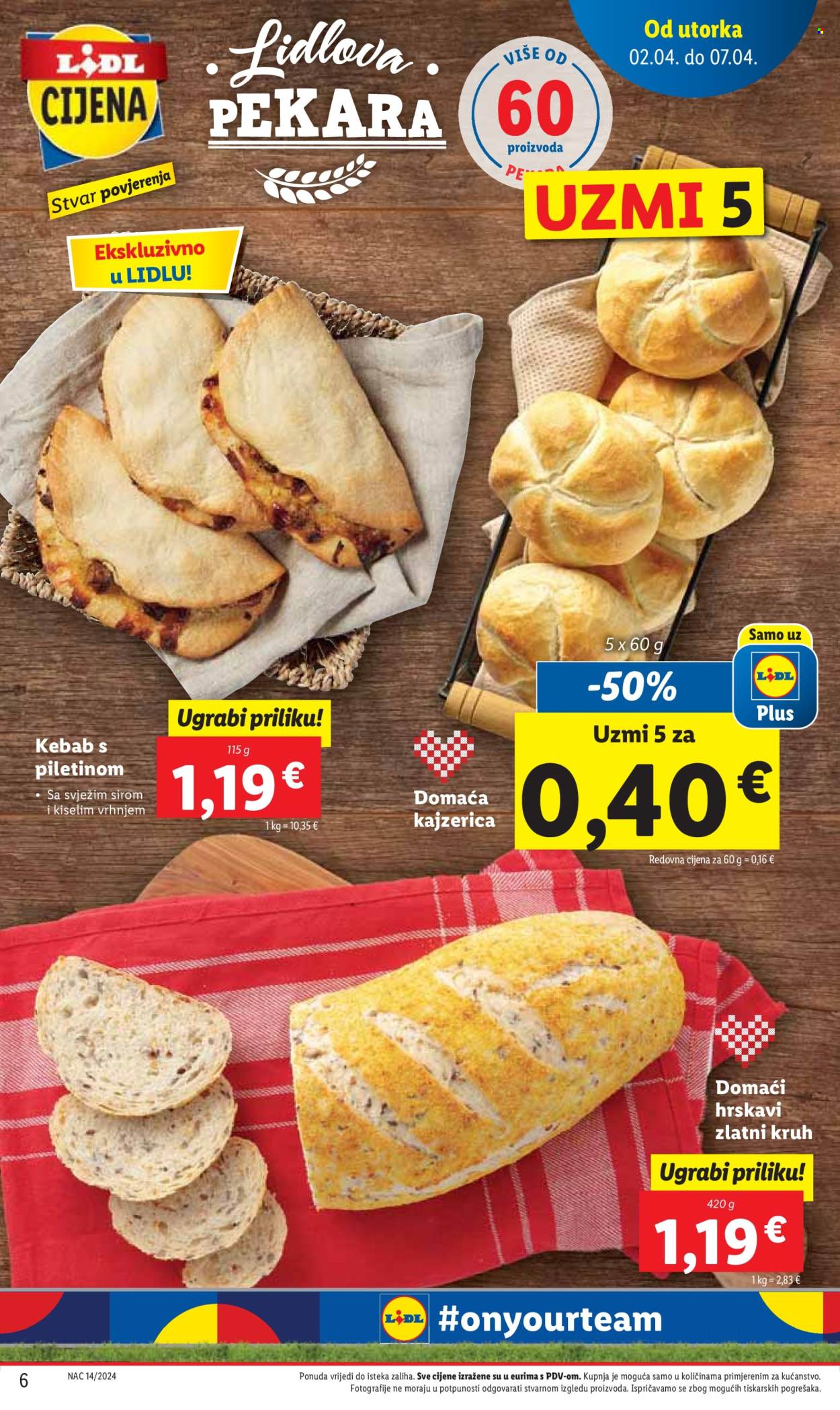 Lidl katalog - 02.04.2024. - 07.04.2024. Stranica 6