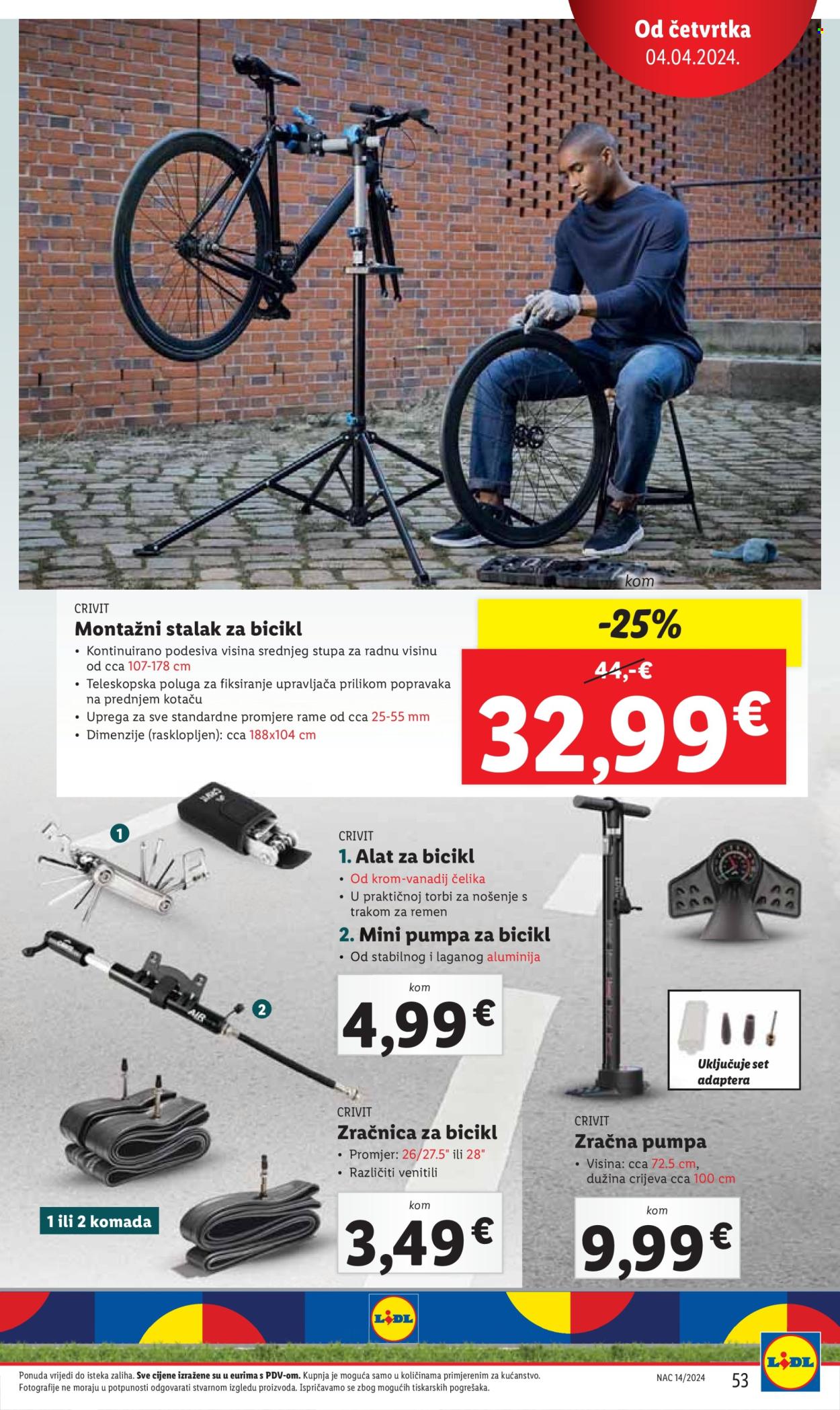 Lidl katalog - 02.04.2024. - 07.04.2024. Stranica 53