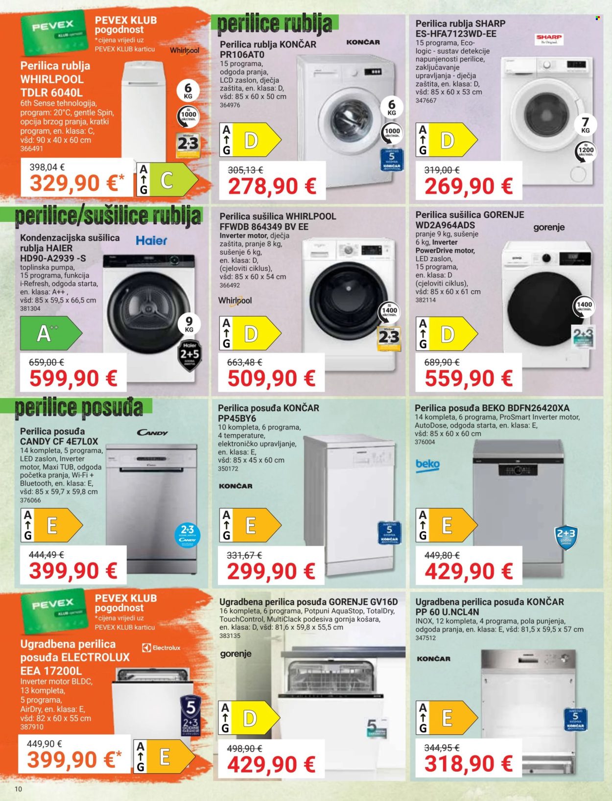 Pevex katalog - 28.03.2024. - 23.04.2024. Stranica 10