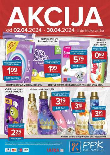PPK Bjelovar katalog - 02.04.2024. - 30.04.2024.