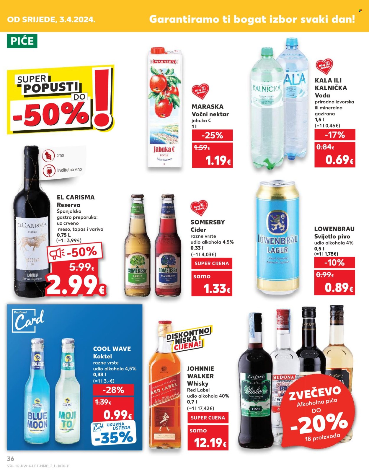 Kaufland katalog - 03.04.2024. - 09.04.2024. Stranica 36